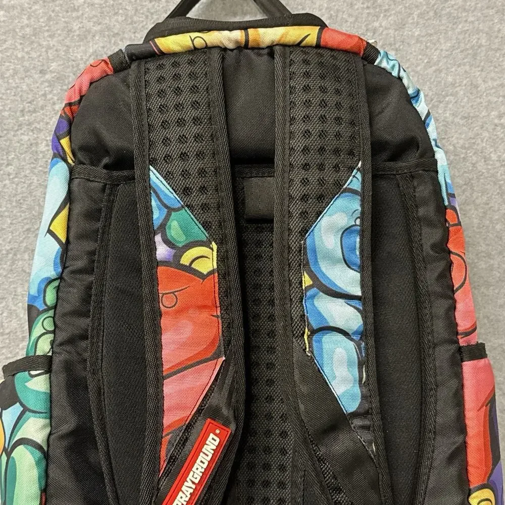 Sprayground Gummy-Bear Lips Backpack Multicolor Laptop Travel Bag